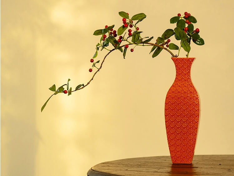 Jingdezhen Ceramic Vase: Begonia Vase