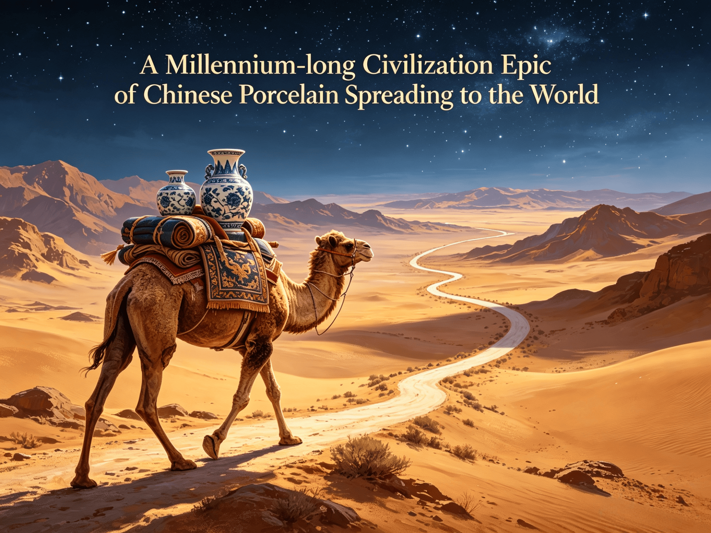 A Millennium-long Civilization Epic of Chinese Porcelain Spreading to the World