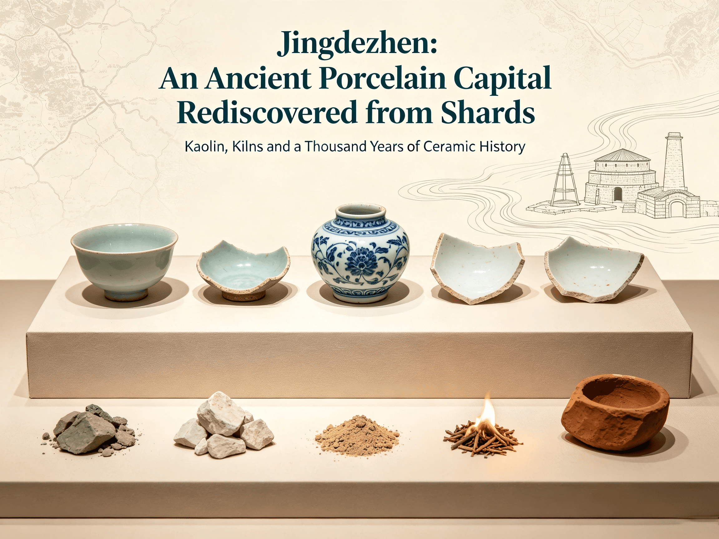Jingdezhen: An Ancient Porcelain Capital Rediscovered from Porcelain Shards