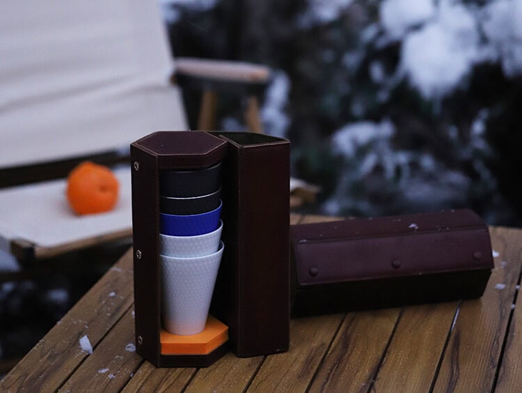 Portable Ceramic Travel Cup Set II | Jingdezhen Ceramics
