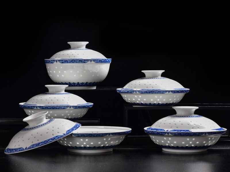 Ceramic Dinnerware Set: Harmony Lidded Dish Set I