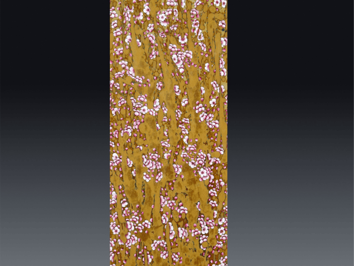 Ceramic Plaque | Tang Plum Collection IV