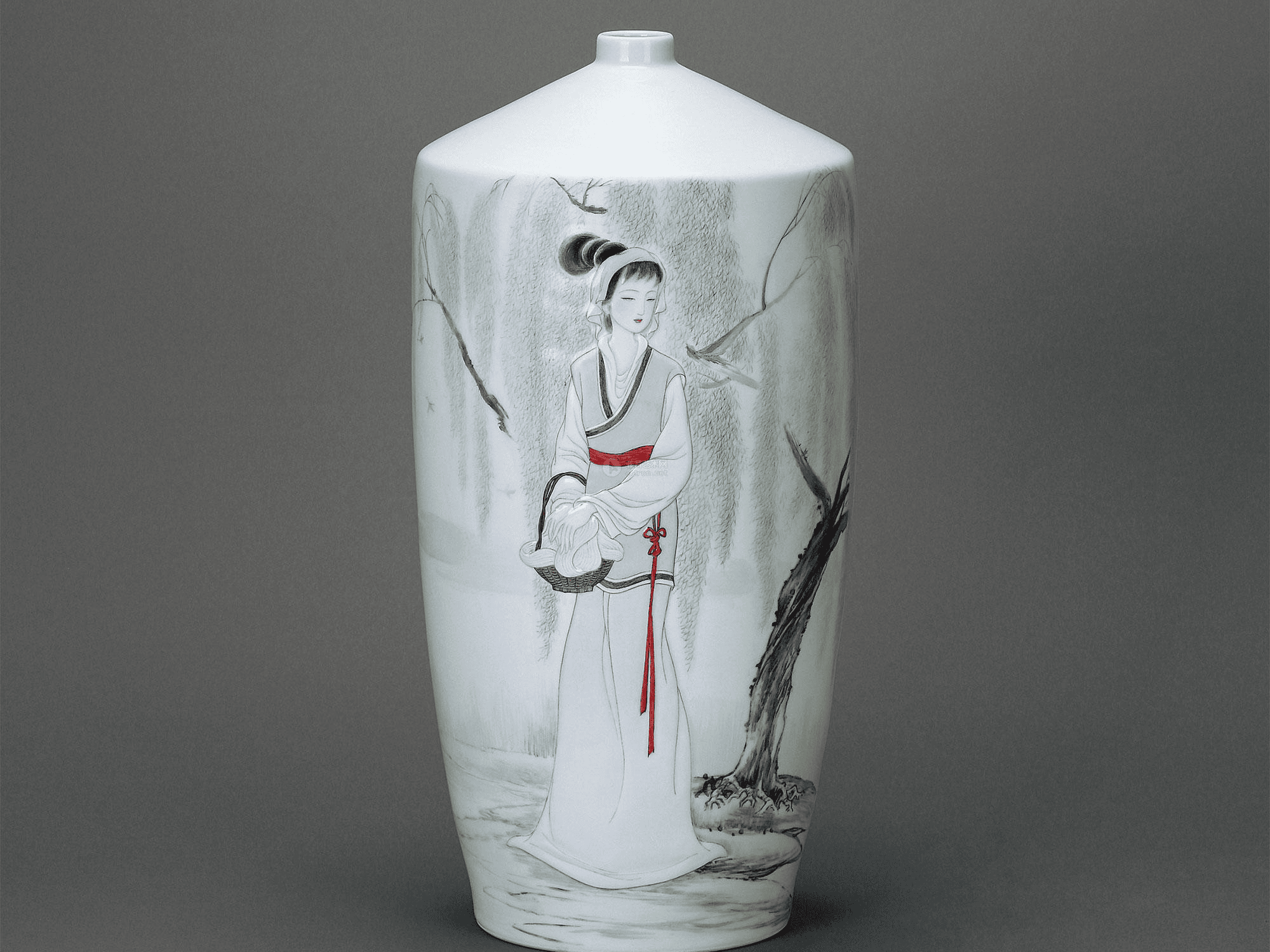 Jingdezhen Ceramic Vase | Maiden Porcelain Vase