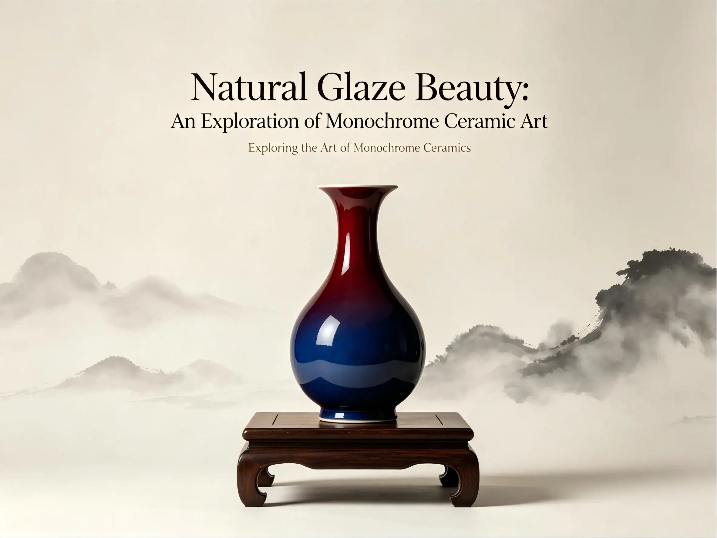 Natural Glaze Beauty – Complete Guide to Monochrome Glaze Ceramics, Traditional Craftsmanship & Contemporary Creations