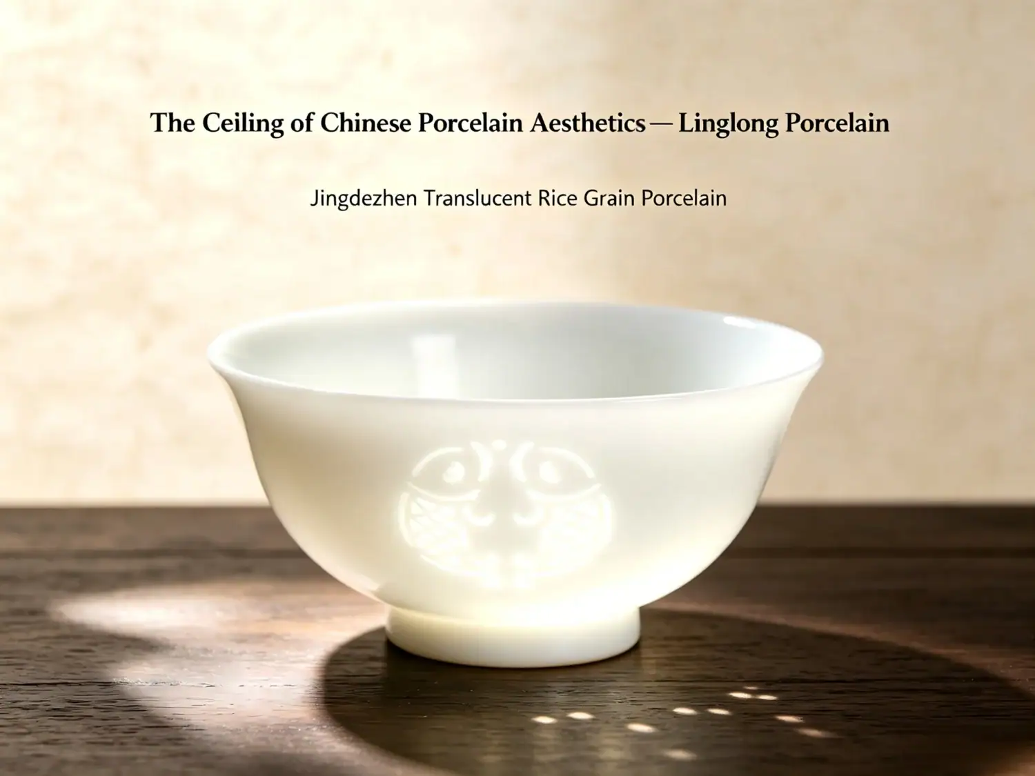 The Ceiling of Chinese Porcelain Aesthetics — Linglong Porcelain