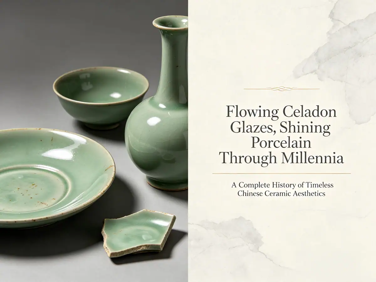 Flowing Celadon Glazes, A Complete History of Timeless Chinese Ceramic Aesthetics