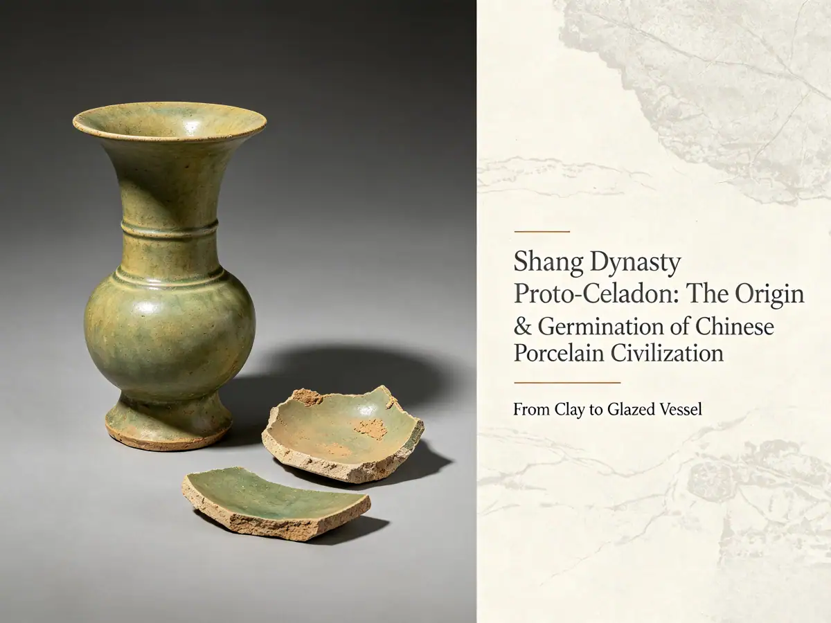 Shang Dynasty Proto-Celadon: The Origin & Germination of Chinese Porcelain Civilization