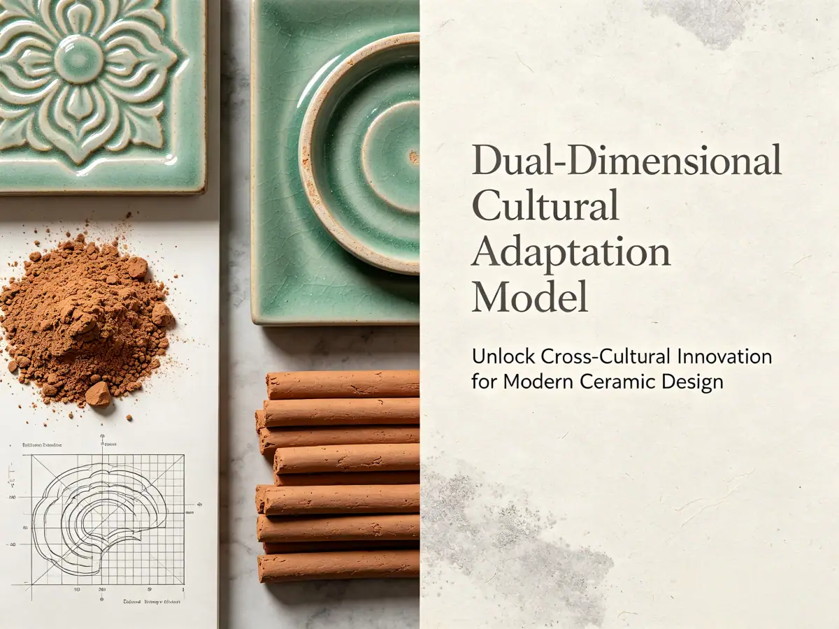 Dual-Dimensional Cultural Adaptation Model: Unlock Cross-Cultural Innovation for Modern Ceramic Design