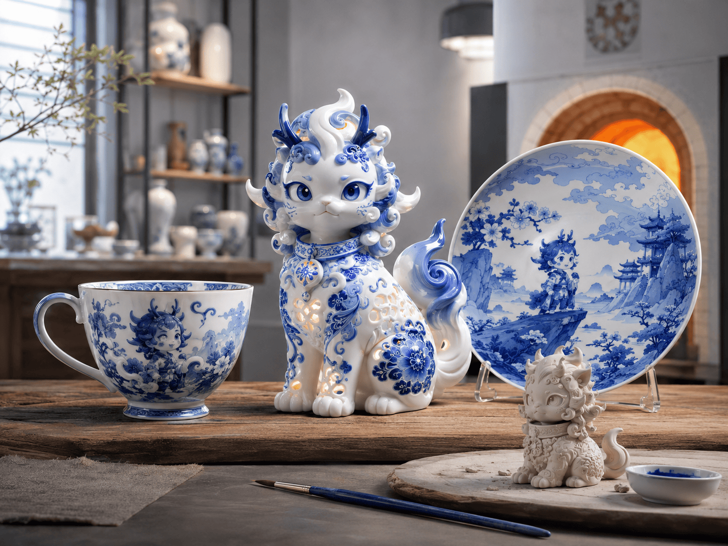 Anime-Inspired Ceramics: A New Expression of Jingdezhen Porcelain