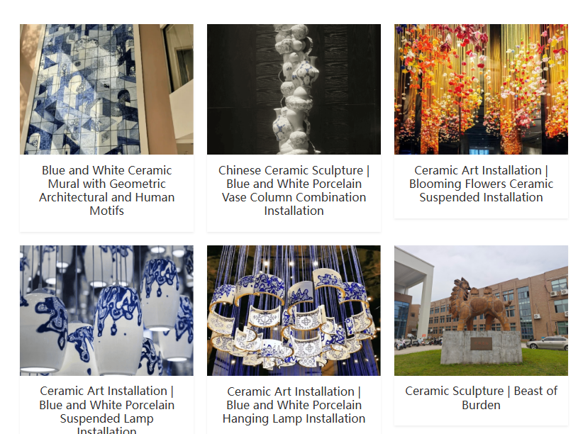 Bespoke Ceramic Sculpture for Hotels and Restaurants