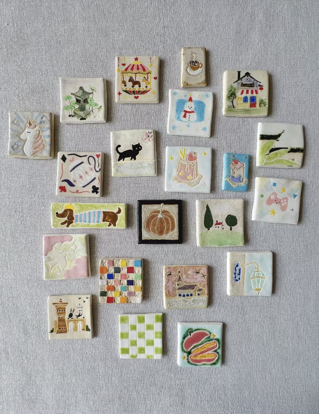 Ceramic Refrigerator Magnets: Bringing Jingdezhen Porcelain into Everyday Life