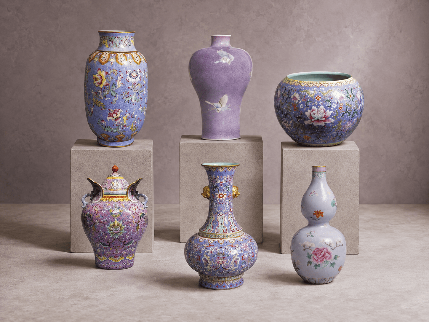 Antique Porcelain in Imperial Purple: The History and Beauty of 6 Chinese Porcelain Treasures