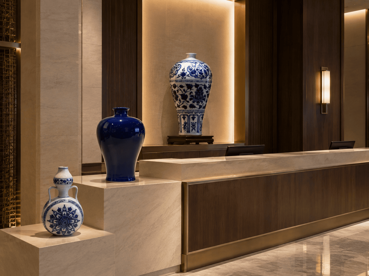 Custom Antique-Style Porcelain for Hotels and Interior Projects