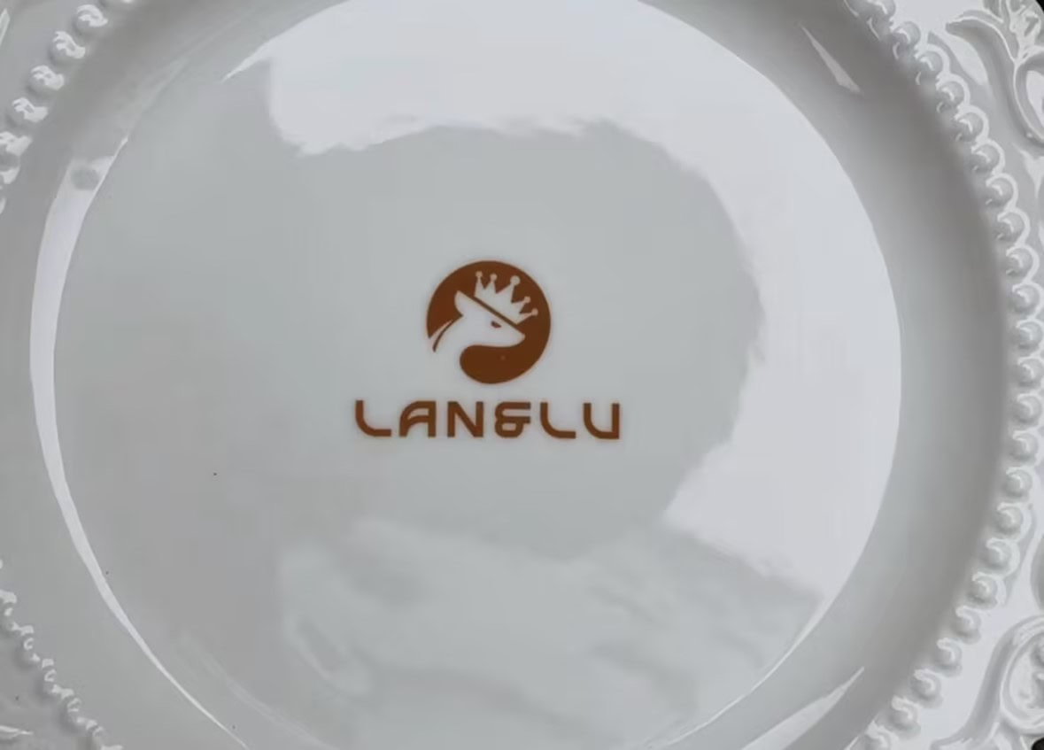 Hotel Logo to Porcelain Dinnerware